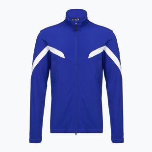 Pánská lyžařská mikina EA7 Emporio Armani Pure Powerstretch T-Top Full Zip new royal