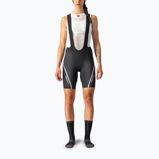 Dámské cyklistické šortky Castelli Velocissima 3 black/silver