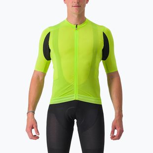 Pánský cyklistický dres  Castelli Superleggera 3 electric lime