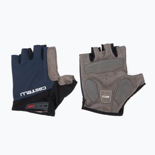 Pánské cyklistické rukavice Castelli Entrata V belgian blue