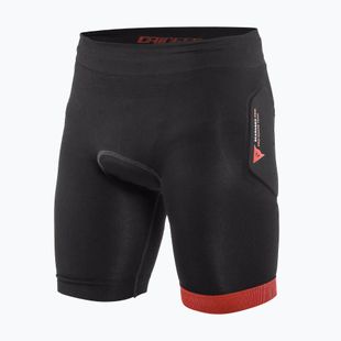 Dětské cyklistické šortky s chrániči Dainese Scarabeo Shorts black/red