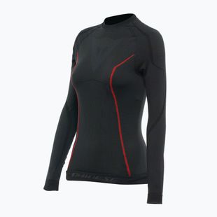 Dámské termo triko s dlouhým rukávem Dainese Thermo black/red