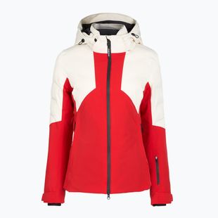 Dámská lyžařská bunda Dainese Zives Aerosense-Dry lily white/racing red