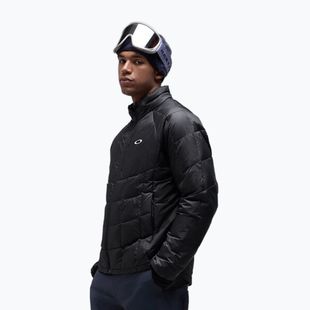 Pánská péřová bunda Oakley Peakbound Packable Down pitch black