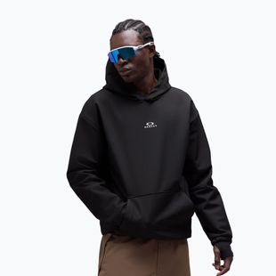 Pánská snowboardová mikina Oakley Wintertide Scratched Hoodie pitch black