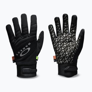 Lyžařské rukavice Oakley Clutch blackout reflective