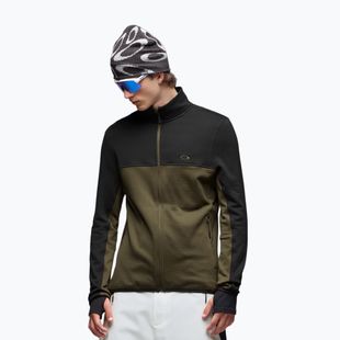 Pánská mikina Oakley Canopy FZ blackout/deep olive