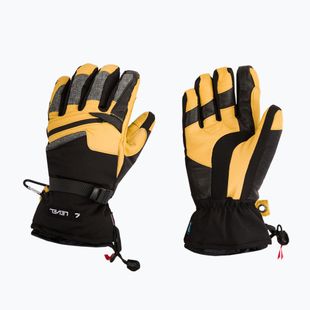 Pánské snowboardové rukavice Level Ranger Leather žluté 2091