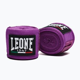 Boxerské bandáže Leone 1947 Hand Wraps 350 cm purple