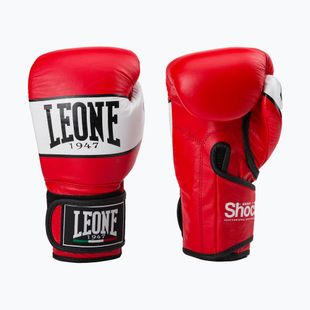 Boxerské rukavice Leone 1947 Shock červená GN047