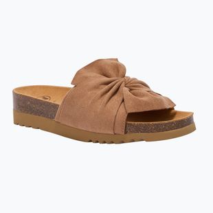 Dámské pantofle Scholl Princess Med camel