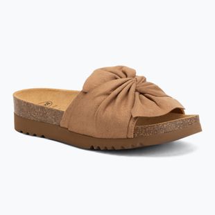 Dámské pantofle Scholl Princess Med camel