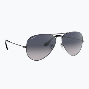 Sluneční brýle Ray-Ban Aviator Classic gunmetal/blue polarized