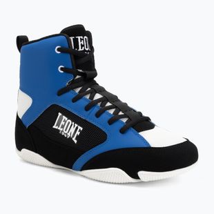 Boxovací boty LEONE 1947 Premium Boxing blue/pink/blue/red