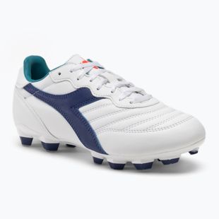 Dětské kopačky Diadora Brasil 2 R LPU JR white/navy