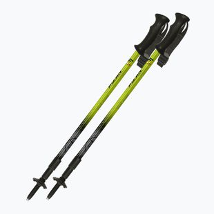 Trekové hole  Fizan Explorer lime/grey