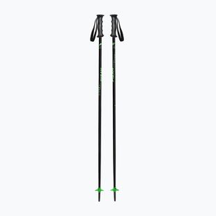 Dětské lyžařské hole Fizan Storm Jr black/green