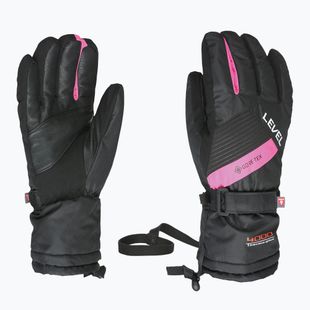 Dětské lyžařské rukavice Level Warmster Jr Gore-Tex fucsia