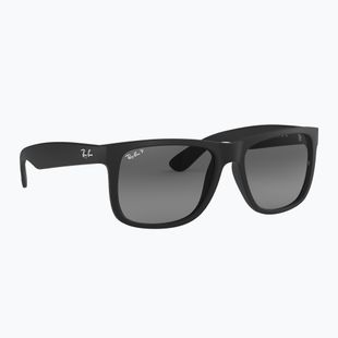 Sluneční brýle Ray-Ban Justin Classic matt black gum/dark grey