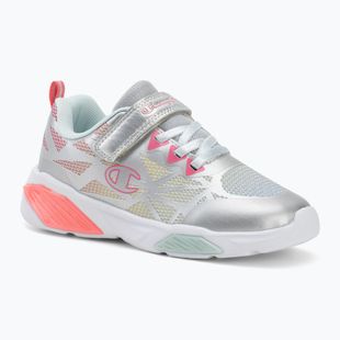 Dětské boty do vody Champion Wave Tri G PS Low Cut silver/blue burgundy/imperial light blue