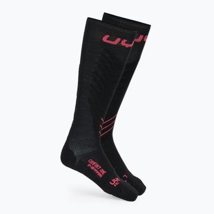 Pánské lyžařské ponožky UYN Ski One Comfort Fit black/pink