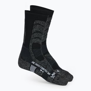 Pánské lyžařské ponožky UYN Ski Cross Country One Bio black/anthracite