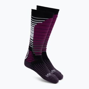 Dámské snowboardové ponožky UYN Ski Snowboard black/purple