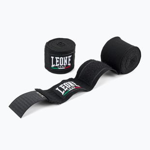 Boxerské bandáže LEONE 1947 Hand Wraps 450 cm black