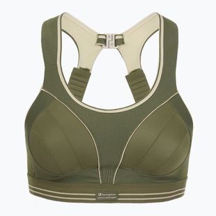 Sportovní podprsenka Shock Absorber Ultimate Run Bra khaki