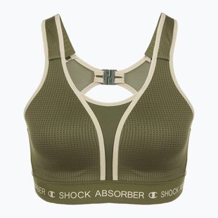 Sportovní podprsenka Shock Absorber Ultimate Run Bra Padded khaki