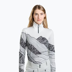 Dámská mikina DOTOUT Peaks print outline col/black beauty