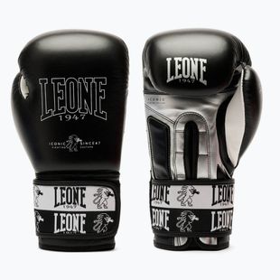 Boxerské rukavice LEONE 1947 Iconic black