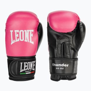 Dětské boxerské rukavice LEONE 1947 Thunder Jr fuchsia