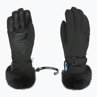 Dámské lyžařské rukavice Level Jolie W pk black