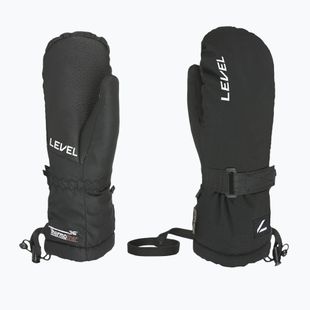 Dětské lyžařské rukavice Level Junior Mitt black