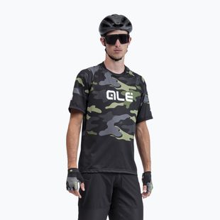 Pánský cyklistický dres Alé Stain zelený L22173462