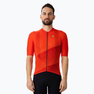 Pánský cyklistický dres Alé Web červená L23091405