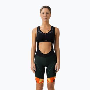 Dámské cyklistické šortky Alé Rio bibshorts oranžový L23172529