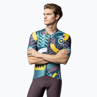 Pánský cyklistický dres Alé Games cocoa brown