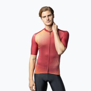Pánský cyklistický dres Alé Optical bordeaux