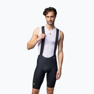 Pánské cyklistické šortky Alé Voltage Bibshorts black