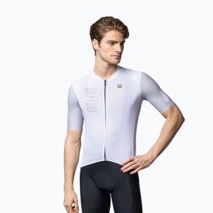 Pánský cyklistický dres Alé Follow Me white