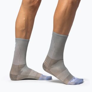 Ponožky Alé Color Block 18 cmfango