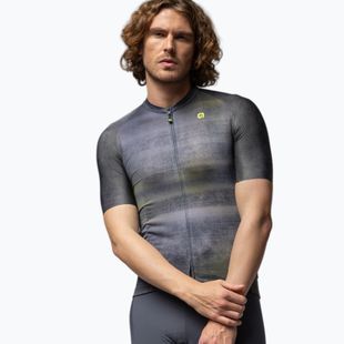 Pánský cyklistický dres Alé Traccia black