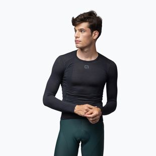 Pánské cyklistické potítkao Alé Merino LS nero/black