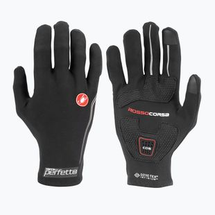Pánské cyklistické rukavice Castelli Perfetto Light black