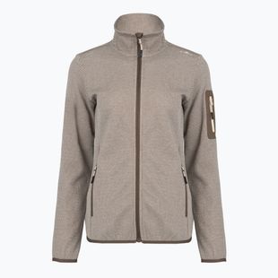 Dámská mikina CMP 34H6386 toffee/cream