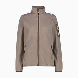 Dámská mikina CMP 34H6386 toffee/cream