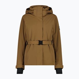Dámská lyžařská bunda CMP 36W0106 Zip Hood copper