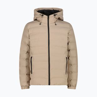 Pánská zateplená bunda CMP 35K3697 Fix Hood teak